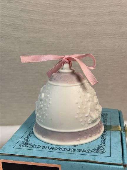 PAIR OF LLADRO 1987 BELLS