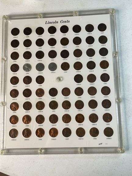 Lincoln Cents Set, 1934-1958