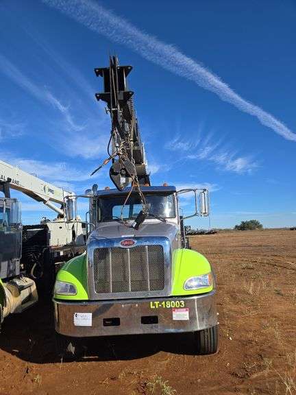 2018 Peterbilt PB348 showing 43,073 mi, 6,155 hrs - runs