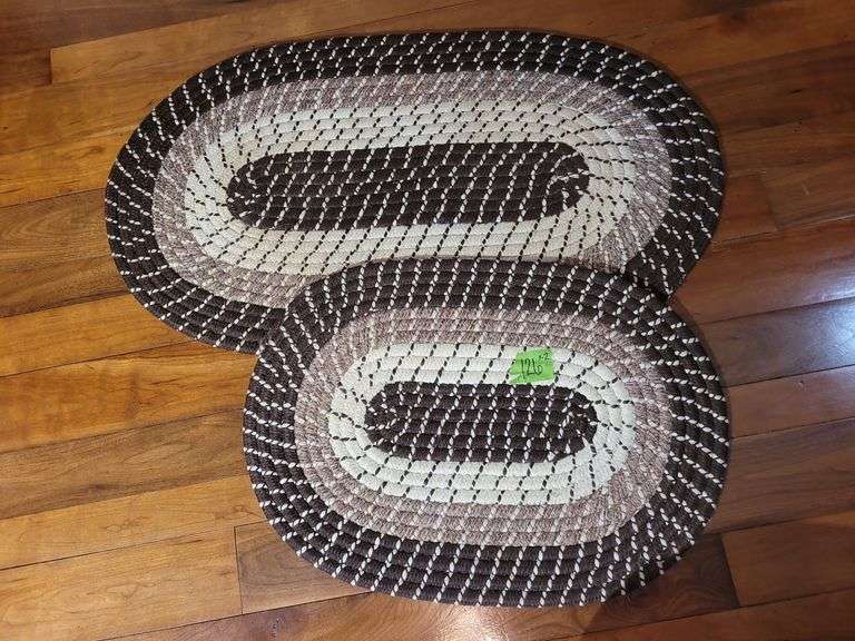 BRAIDED THROW RUGS- OVAL (2)