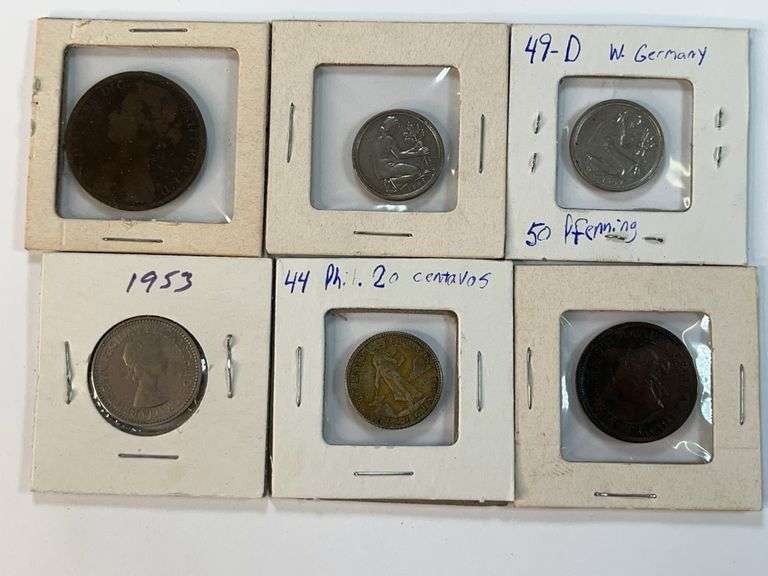 (6) Foreign Coins