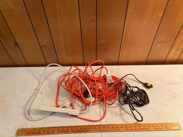 Extension cords and power strip