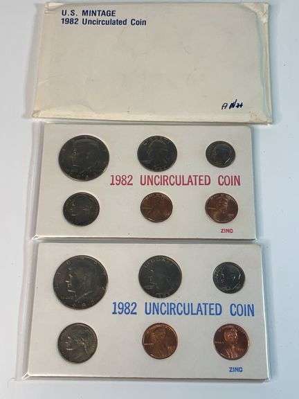 1982 Uncirculated Mint Set