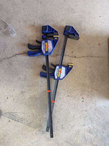 Irwin Quick Grip clamps