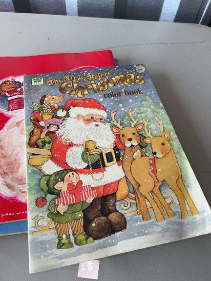 Assortment of Children’s Coloring Books