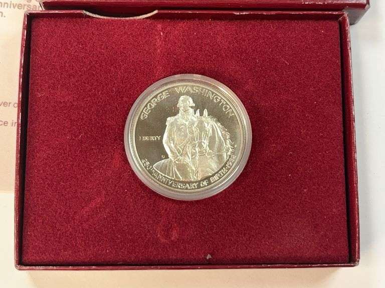 George Washington Silver Commemorative Half