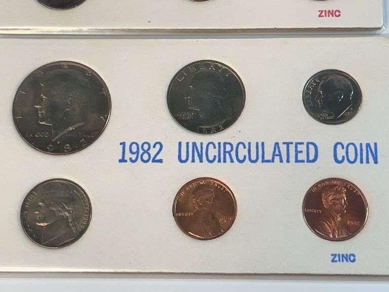 1982 Uncirculated Mint Set