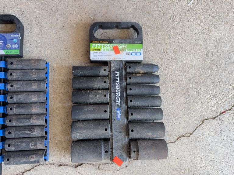 Lot of Impact Deep well Sockets