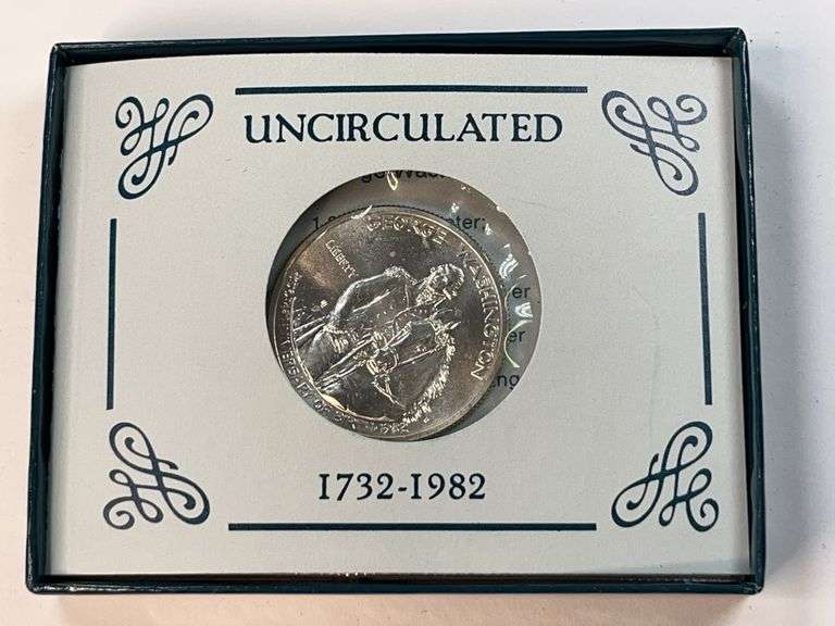George Washington Silver Commemorative Half ￼