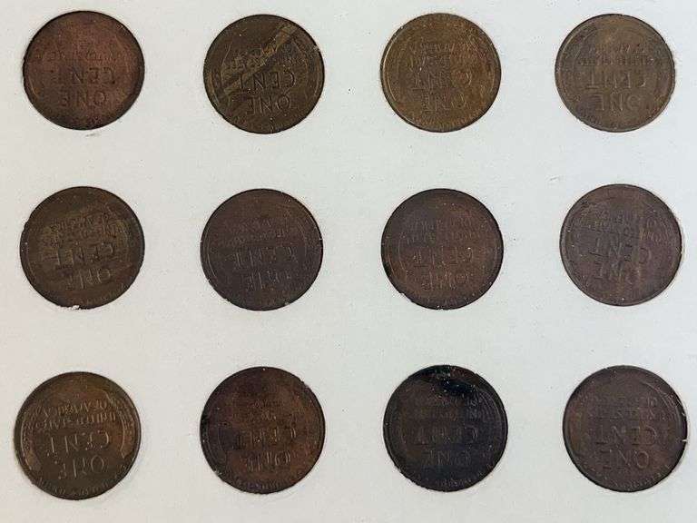Lincoln Cents Set -No VDB or S-VDB