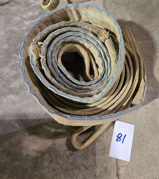 LOT OF 2 FLAT SLINGS