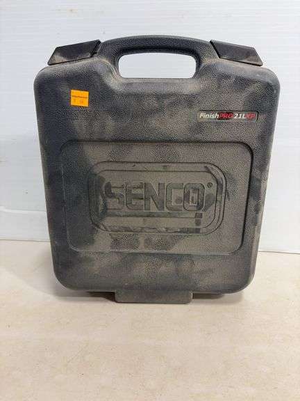 Senco finish pro 23SXP nailer w/ case - works