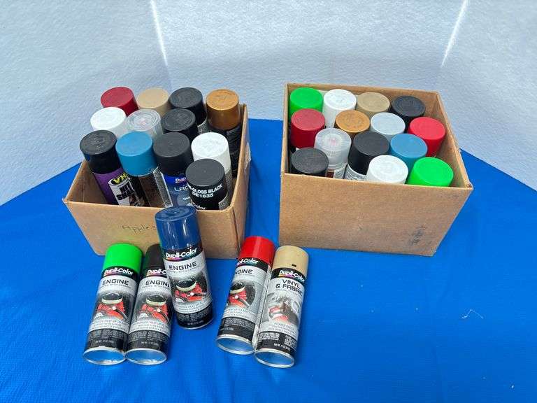 Paint Spray Cans {Full} 2 Boxes