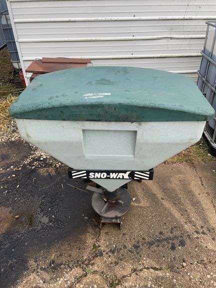 Snow-Way salt spreader