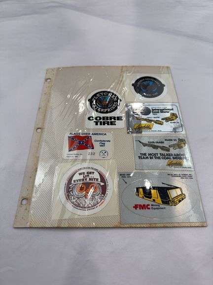 (10) Coal Miner Stickers