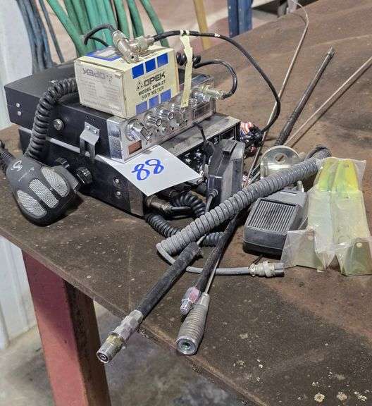 1 COBRA CB AND 1 GALAXY CB RADIOS