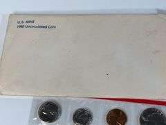 1980, 1981, 1982 Uncirculated Mint Sets