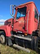 2008 Mack CHU613 showing 59,117 mi, 12,663 hrs- runs