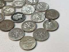 (23) Pre 1965 Roosevelt Dimes