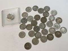 (32) Pre 1965 Roosevelt Dimes