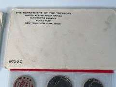 1971, 1972, 1973 Uncirculated Mint Sets