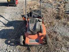 Yardforce push lawn mower w/ grass basket