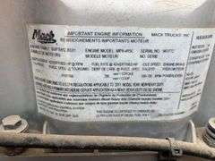 2012 Mack CHU613 showing 39,668 mi, 4,939 hrs - runs