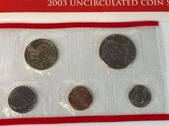 2002 and 2003 Denver and Philadelphia Mint Uncirculated Sets