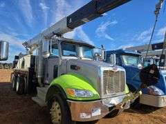 2019 Peterbilt PB348 showing 18,201 mi, 5,443 hrs - runs