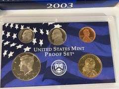 2001-2003 Uncirculated Proof Sets