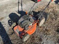 Yardforce push lawn mower w/ grass basket