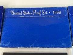 1968, 1969, 1970 US Proof Sets