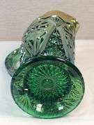 Mosser Emerald Green “Daisy & Fern” Tankard Pitcher