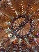 Fenton Marigold Persian Medallion Carnival Bowl