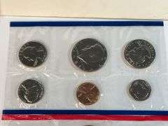 1980, 1981, 1982 Uncirculated Mint Sets
