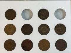Flying Eagle and Indian Head Cents Set -Missing 1877, 1908-S, 1909-S