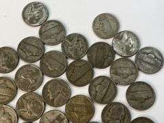 (50) Wartime Jefferson Nickels