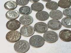 (30) Pre 1965 Roosevelt Dimes