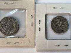 (14) Foreign Coins with Silver Content and 1840 American Coin