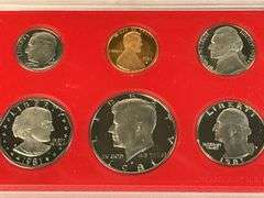 1980, 1981, 1982 US Proof Sets