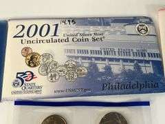 2000 and 2001 Denver and Philadelphia Mint Uncirculated Sets