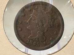 1845 Large Cent
