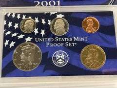 2001-2003 Uncirculated Proof Sets