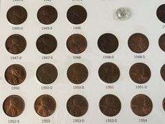 Lincoln Cents Set, 1934-1958