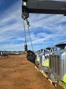 2019 Peterbilt PB348 showing 18,201 mi, 5,443 hrs - runs