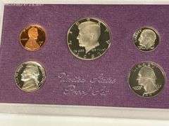 1987, 1988, 1989, 1990 US Proof Sets