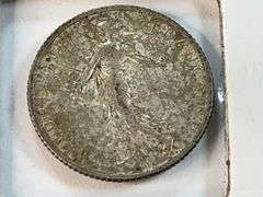 (3) France Silver Coins