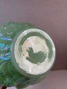 Poppy Show vase- Irid seafoam green