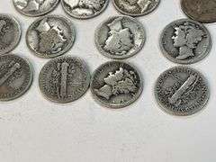 (20) Mercury Dimes