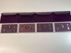 1987, 1988, 1989, 1990 US Proof Sets